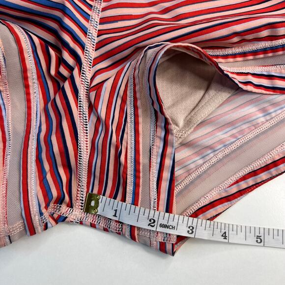 Lululemon Athletica Make A Move Shorts Twisted Dune Striped Pink Alarming Size 4 - Picture 12 of 16